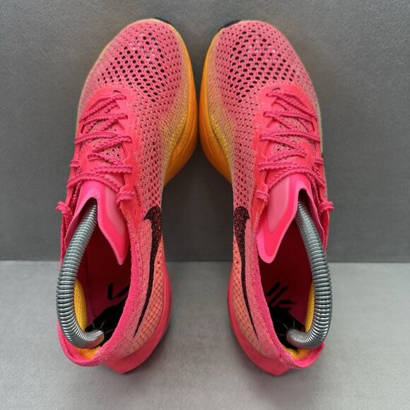 Womens Size 8.5 Nike ZoomX Vaporfly 3 Shoes Hyper Pink Laser Orange Running - Picture 6 of 8